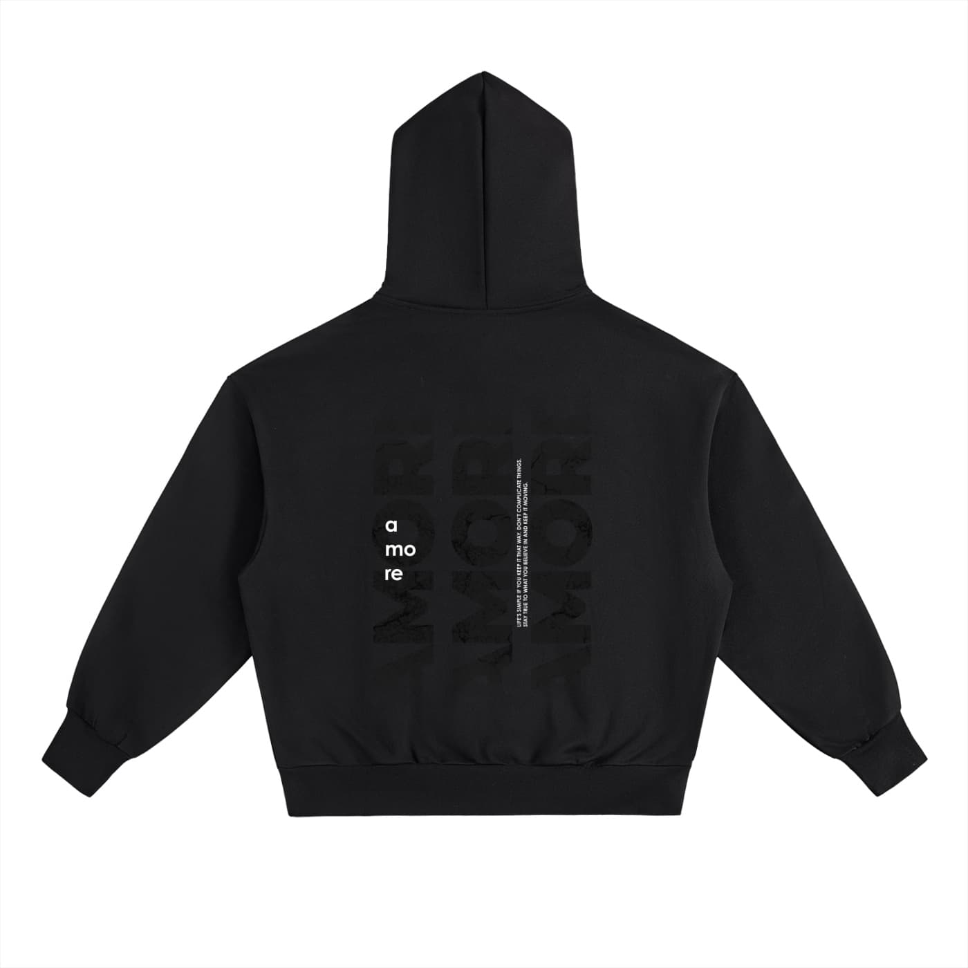 Essential Heavyweight Fleece Hoodie — alternate view